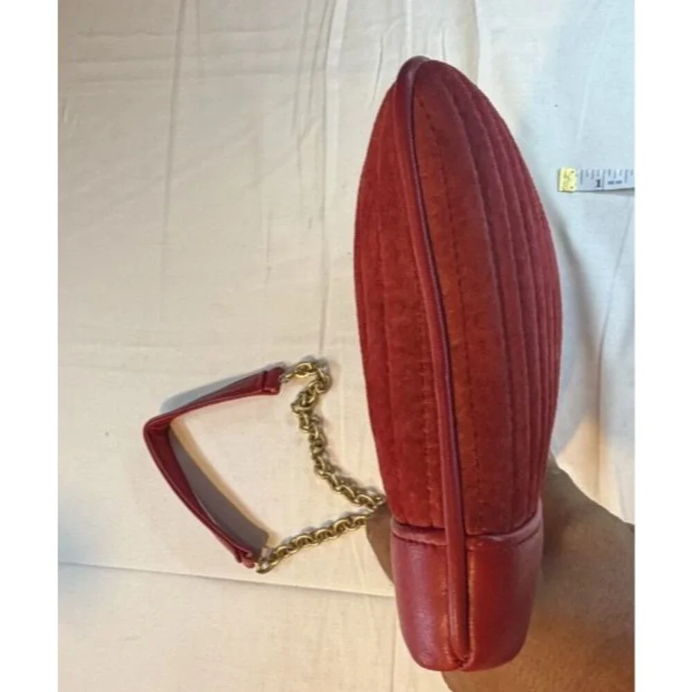 ✨👜 Vintage Anne Klein Gold Calderon Clutch Shoulder Bag 💛
